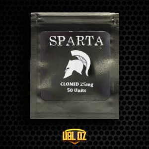 Sparta Clomid 25mg X 50 Units